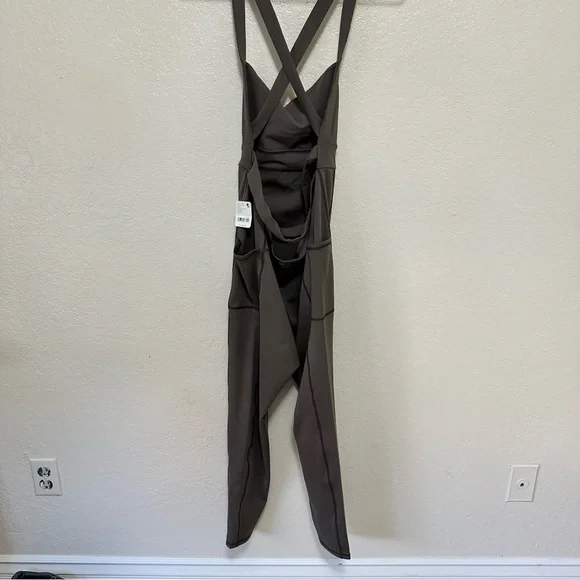 NEW free people movement My High Onesie brown jumpsuit size L - Picture 6 of 14